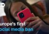 France Builds Nationwide Social Media Gate France blocks social media access for under-15s | DW News