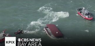 1 dead, 2 missing after boat sinks near Alcatraz in San Francisco Bay